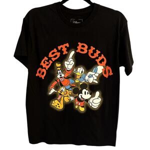 New Vintage Disney “Best Buds” Mickey & Friends Graphic Tee - Size M